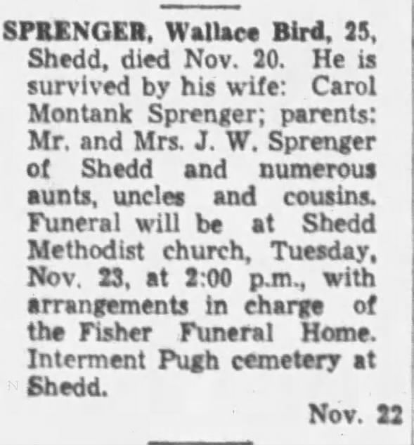 Clipping from Albany Democrat-Herald